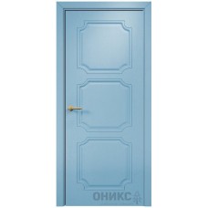 Межкомнатная дверь Оникс Валенсия Эмаль голубая по ясеню