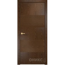 Межкомнатная дверь Оникс Авангард Орех тангентальный