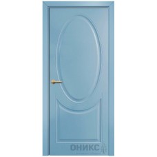 Межкомнатная дверь Оникс Брюссель Эмаль голубая МДФ