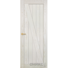 Межкомнатная дверь Оникс Лофт 3 Жемчужный ясень