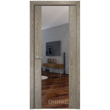 Межкомнатная дверь Оникс Престиж Акация с зеркалом