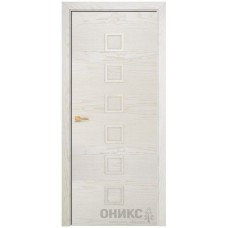 Межкомнатная дверь Оникс Вега Жемчужный ясень