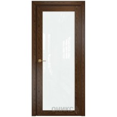 Межкомнатная дверь Оникс Сорбонна Орех тангентальный со стеклом