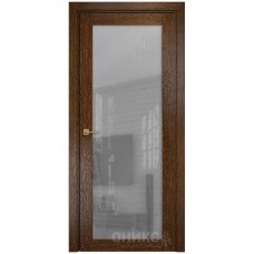Межкомнатная дверь Оникс Сорбонна Дуб коньяк со стеклом