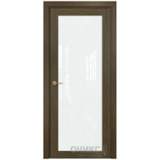 Межкомнатная дверь Оникс Сорбонна Олива со стеклом