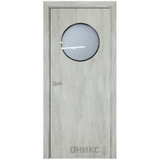 Межкомнатная дверь Оникс Сфера CPL лофт со стеклом