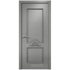 Межкомнатная дверь Оникс Византия Эмаль RAL 7036 по ясеню