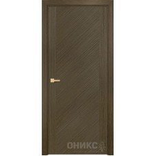 Межкомнатная дверь Оникс Авангард Олива шпон №2