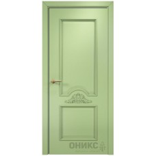 Межкомнатная дверь Оникс Византия Эмаль фисташка МДФ