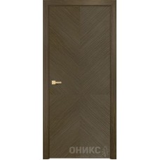 Межкомнатная дверь Оникс Авангард Олива шпон №3