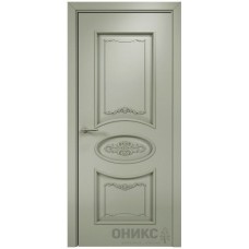 Межкомнатная дверь Оникс Эллипс Эмаль 7038 по МДФ