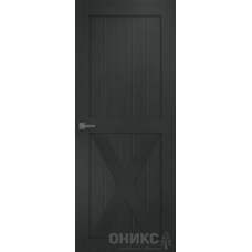 Межкомнатная дверь Оникс Лофт 5 Дуб графит