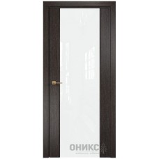 Межкомнатная дверь Оникс Престиж Абрикос со стеклом