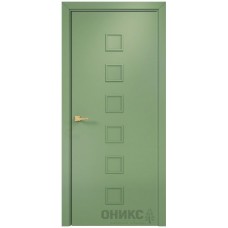 Межкомнатная дверь Оникс Вега эмаль RAL 6021 по МДФ