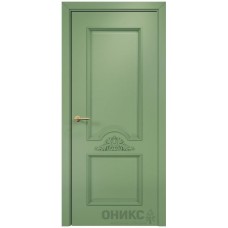 Межкомнатная дверь Оникс Византия эмаль RAL 6021 по МДФ