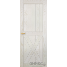 Межкомнатная дверь Оникс Лофт 5 Жемчужный ясень