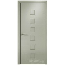 Межкомнатная дверь Оникс Вега Эмаль 7038 по ясеню