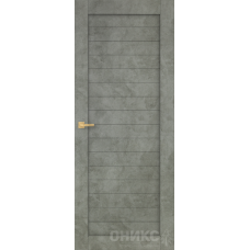 Межкомнатная дверь Оникс Лофт 1 Светлый бетон