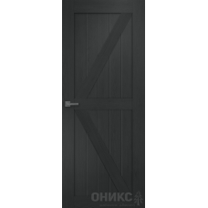 Межкомнатная дверь Оникс Лофт 2 Дуб графит