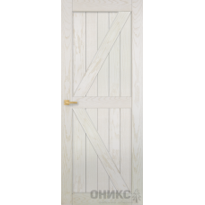Межкомнатная дверь Оникс Лофт 2 Жемчужный Ясень