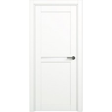 Межкомнатная дверь Status Elegant 142, Белый лёд, стекло Триплекс белый