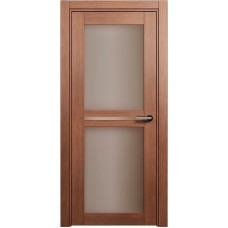 Межкомнатная дверь Status Elegant 143, Анегри, стекло Сатинато бронза