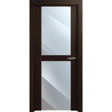 Межкомнатная дверь Status Trend 422, Орех, стекло Зеркало