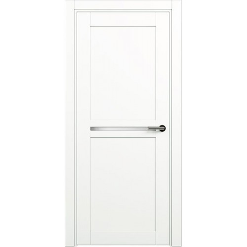 Межкомнатная дверь Status Elegant 142, Белый лёд, стекло Канны