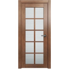 Межкомнатная дверь Status Optima 123, Анегри, стекло Канны