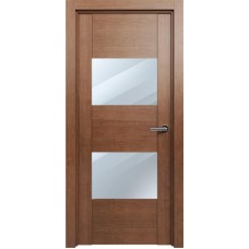 Межкомнатная дверь Status Versia 221, Анегри, стекло Зеркало