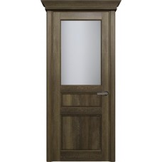Межкомнатная дверь Status Classic 532, Винтаж, стекло Сатинато белое матовое