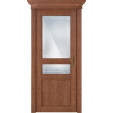 Межкомнатная дверь Status Classic 533, Анегри, стекло Алмазная гравировка грань