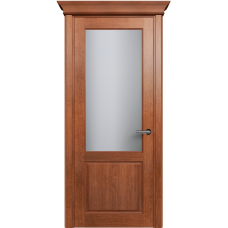 Межкомнатная дверь Status Classic 521, Анегри, стекло Сатинато белое матовое