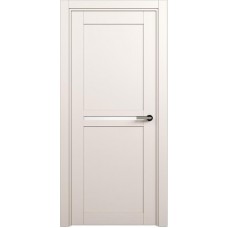 Межкомнатная дверь Status Elegant 142, Белый Жемчуг, стекло Триплекс белый