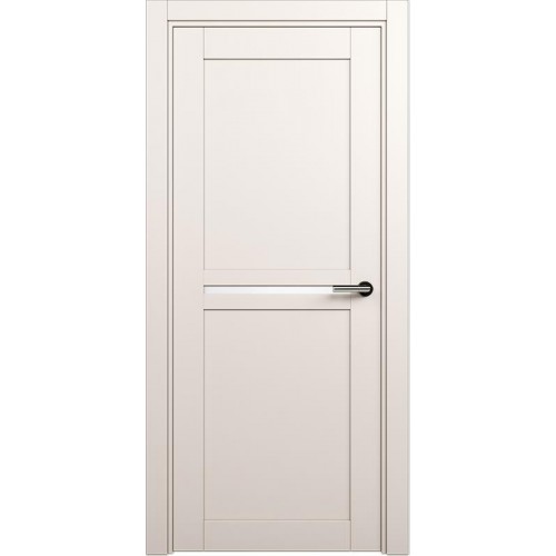 Межкомнатная дверь Status Elegant 142, Белый Жемчуг, стекло Триплекс белый