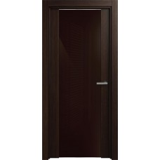 Межкомнатная дверь Status Trend 423, Орех, стекло Лакобель коричневое