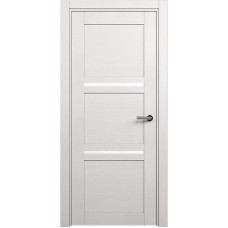 Межкомнатная дверь Status Elegant 145, Дуб Белый, стекло Триплекс белый