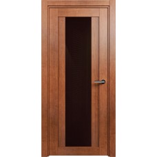 Межкомнатная дверь Status Estetica 823, Анегри, стекло Глосс коричневое
