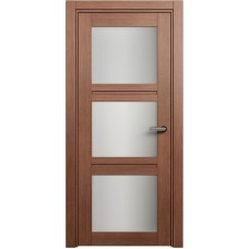 Межкомнатная дверь Status Elegant 146, Анегри, стекло Сатинато белое