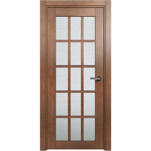 Межкомнатная дверь Status Optima 124, Анегри, стекло Канны