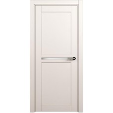 Межкомнатная дверь Status Elegant 142, Белый Жемчуг, стекло Канны