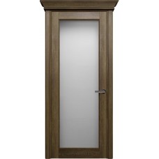 Межкомнатная дверь Status Classic 552, Винтаж, стекло Сатинато белое