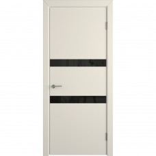 Niuta | Ivory | Black Gloss