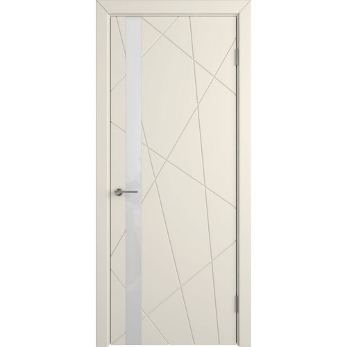 Межкомнатная дверь Flitta | Ivory | White Gloss