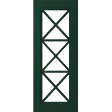 Дверь WanMark Скай-8 зеленый, под стекло