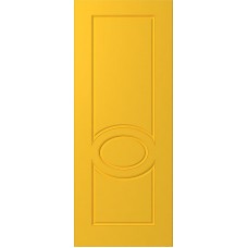 Дверь WanMark Скай-4 желтый