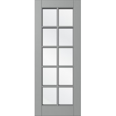 Дверь WanMark Скай-1 серый, сатинат