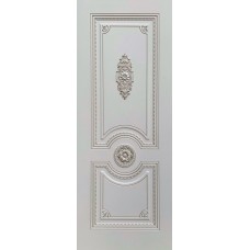 Дверь WanMark Мария Светло-серый, декор № 2