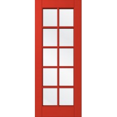 Дверь WanMark Скай-1 красный, сатинат