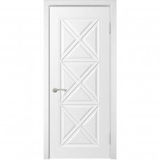 Дверь WanMark Скай-8 белая эмаль